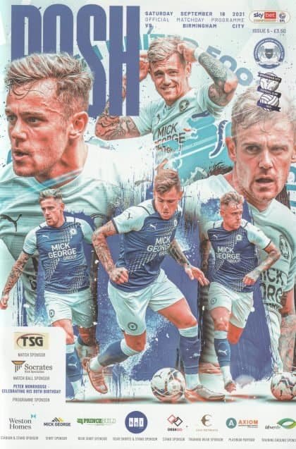 Peterborough United v Birmingham City 18-Sep-2021