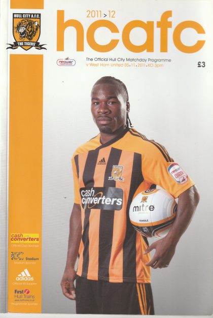 Hull City v West Ham United  05-Nov-2011