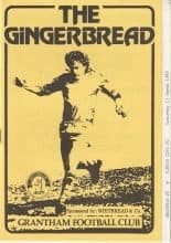 Grantham Town v Bangor City  13-Mar-1982