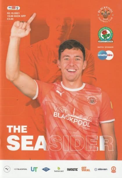 Blackpool v Blackburn Rovers 02-Oct-2021