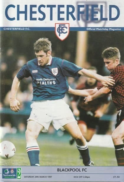 Chesterfield v Blackpool    29-Mar-1997