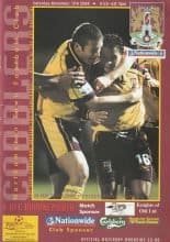 Northampton Town v AFC Bournemouth  11-Nov-2000