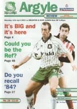 Plymouth Argyle v Brighton and Hove Albion 14-Apr-2001