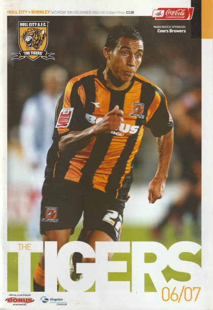 Hull City v Burnley  30-Dec-2006