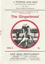 Grantham Town v Cambridge City 23-Nov-1974