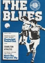 Chesterfield v Charlton Athletic 17-Jan-1981