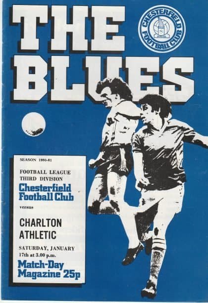 Chesterfield v Charlton Athletic 17-Jan-1981