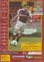 Northampton Town v Colchester United 21-Apr-2001