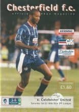 Chesterfield v Colchester United 09-Jan-1999