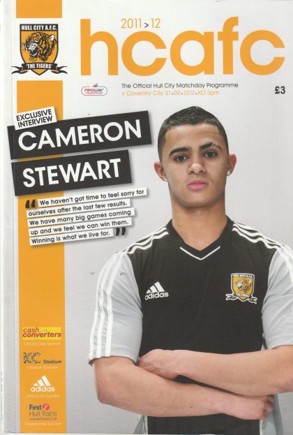 Hull City v Coventry City 31-Mar-2012