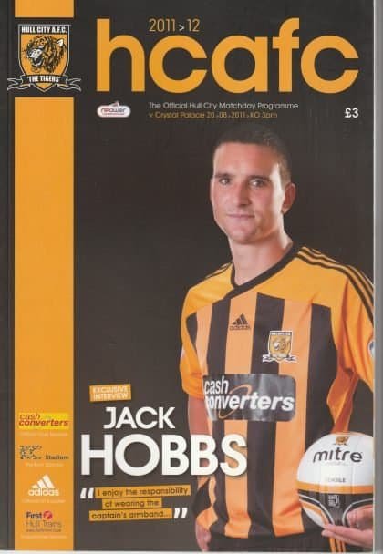 Hull City v Crystal Palace  20-Aug-2011