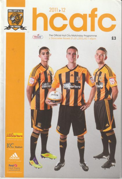 Hull City v Doncaster Rovers 31-Jan-2012