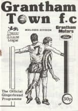 Grantham Town v Gloucester City   13-Feb-1988