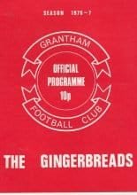 Grantham Town v Gravesend & Northfleet  16-Oct-1976