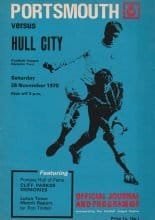 Portsmouth v Hull City 28-Nov-1970