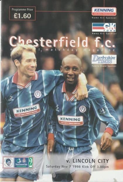 Chesterfield v Lincoln City 07-Nov-1998