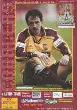 Northampton Town v Luton Town 10-Feb-2001