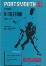 Portsmouth v Middlesbrough 17-Apr-1971