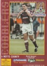 Northampton Town v Notts County 16-Sep-2000