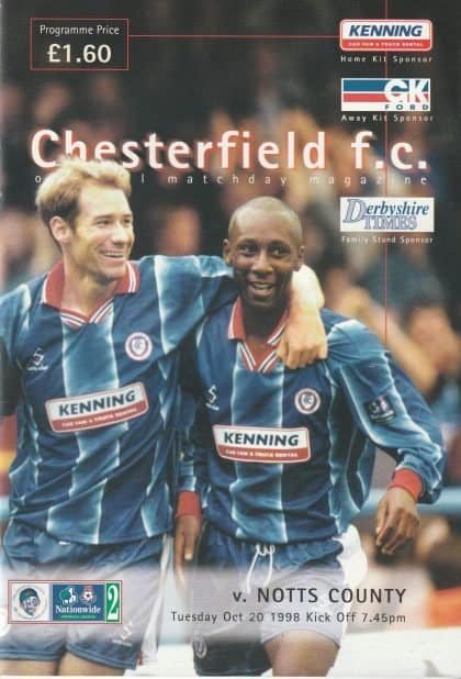 Chesterfield v Notts County 20-Oct-1998