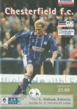 Chesterfield v Oldham Athletic 26-Dec-1998