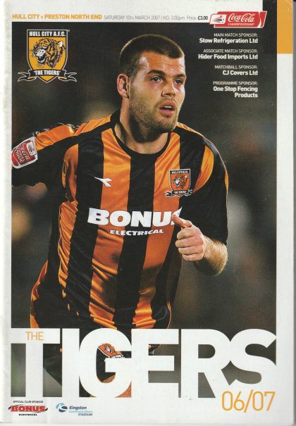 Hull City v Preston North End  10-Mar-2007