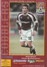 Northampton Town v Reading 26-Aug-2000