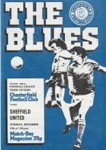 Chesterfield v Sheffield United 11-Nov-1980