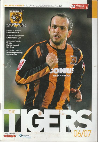 Hull City v Stoke City 18-Nov-2006