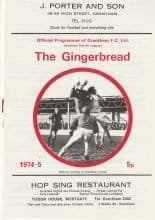 Grantham Town v Tonbridge 04-Jan-1975