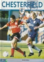 Chesterfield v Walsall 27-Aug-1996