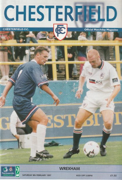 Chesterfield v Wrexham 08-Feb-1997