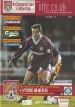 Northampton Town v Wycombe Wanderers 04-Jan-2003