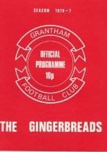 Grantham Town v Yeovil Town  15-Sep-1976