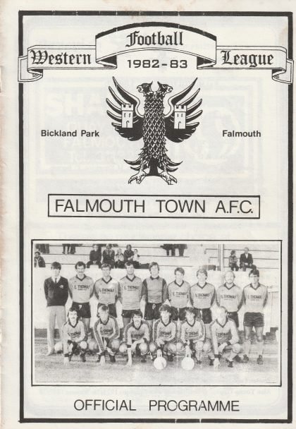 Falmouth Town v Frome Town 15-Jan-1983