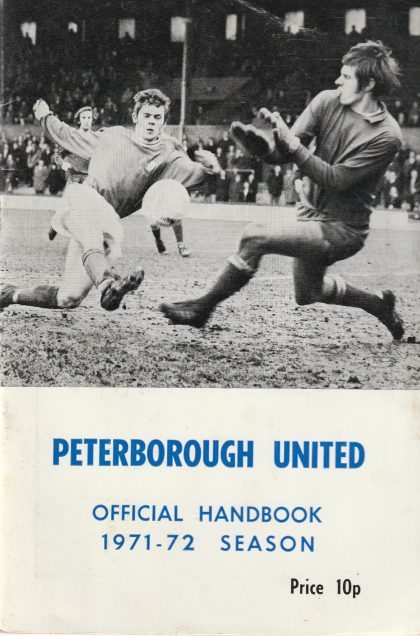Peterborough United Handbook 1971-72