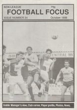Non League Football Focus  no24 - Oct 1989