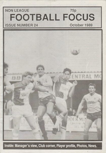 Non League Football Focus  no24 - Oct 1989