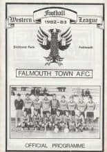 Falmouth Town v Shepton Mallet 12-Mar-1983