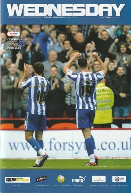 Sheffield Wednesday v Colchester United  22-Oct-2011