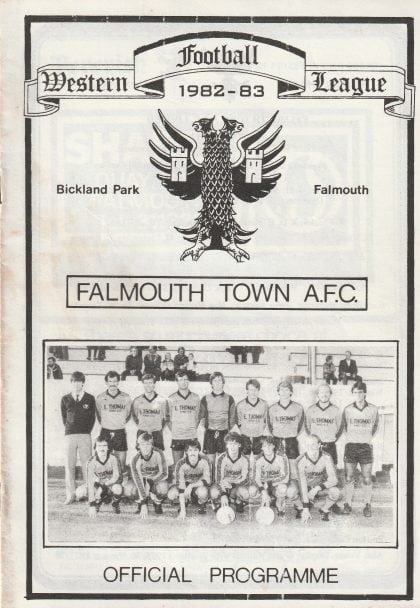 Falmouth Town v Liskeard Athletic 27-Dec-1982