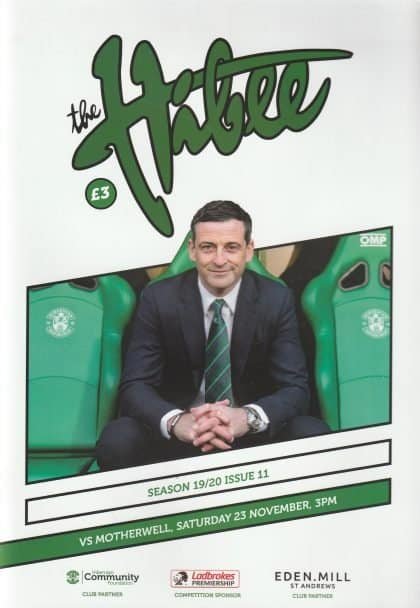 Hibernian v Motherwell  23-Nov-2019