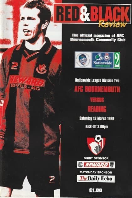 AFC Bournemouth v Reading  13-Mar-1999