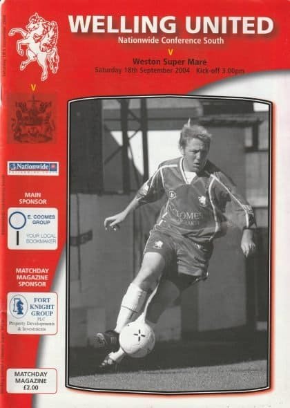 Welling United v Weston-Super-Mare  18-Sep-2004