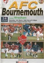 AFC Bournemouth v Wrexham  14-Mar-1998