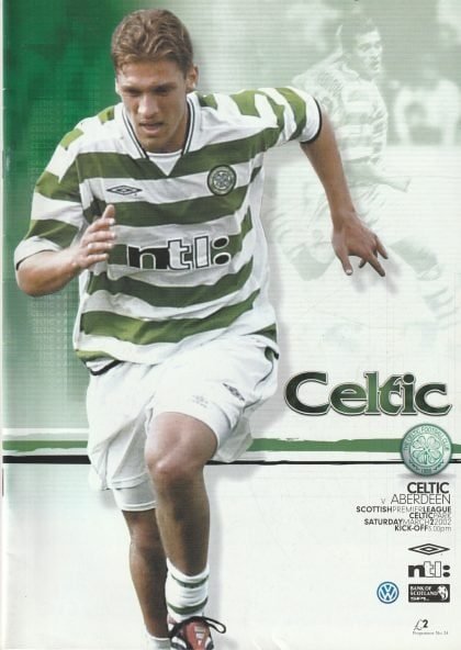 Glasgow Celtic v Aberdeen 02-Mar-2002