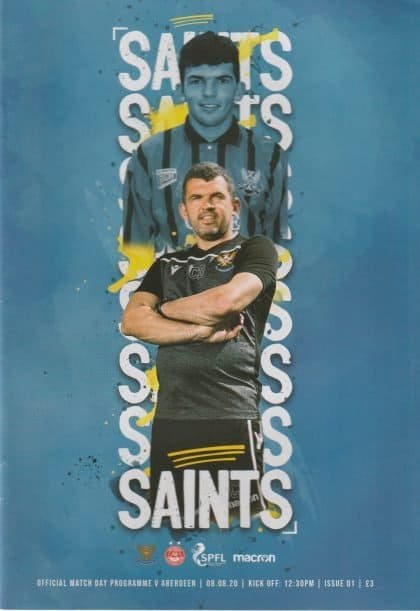 St Johnstone v Aberdeen   08-Aug-2020