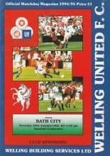 Welling United v Bath City  28-Jan-1995