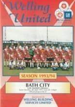 Welling United v Bath City  04-Apr-1994