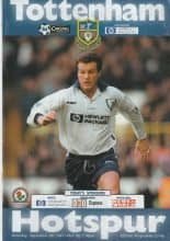 Tottenham Hotspur v Blackburn Rovers 20-Sep-1997